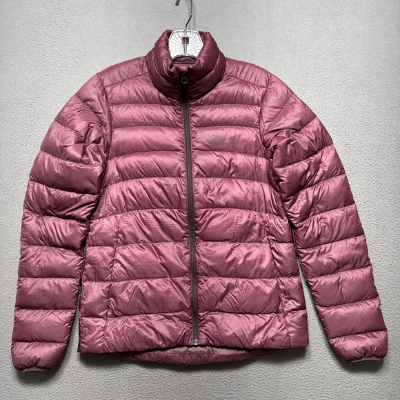 Rei Co-Op Puffer 650 Down Jacket Womens Sz XS Purple Outdoor Hiking Packable Zip - Picture 1 of 10